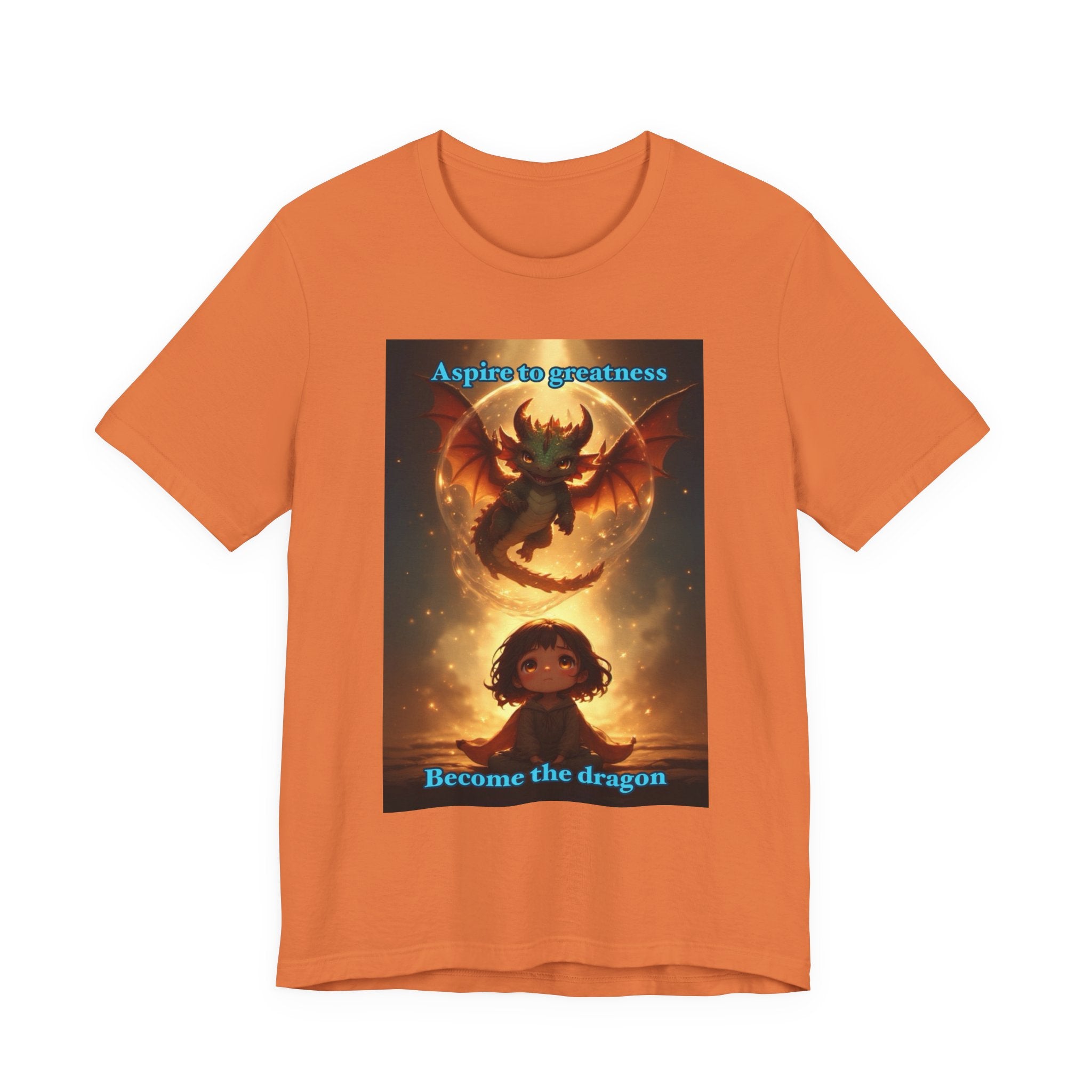 Aspire to greatness. female themed t-shirt