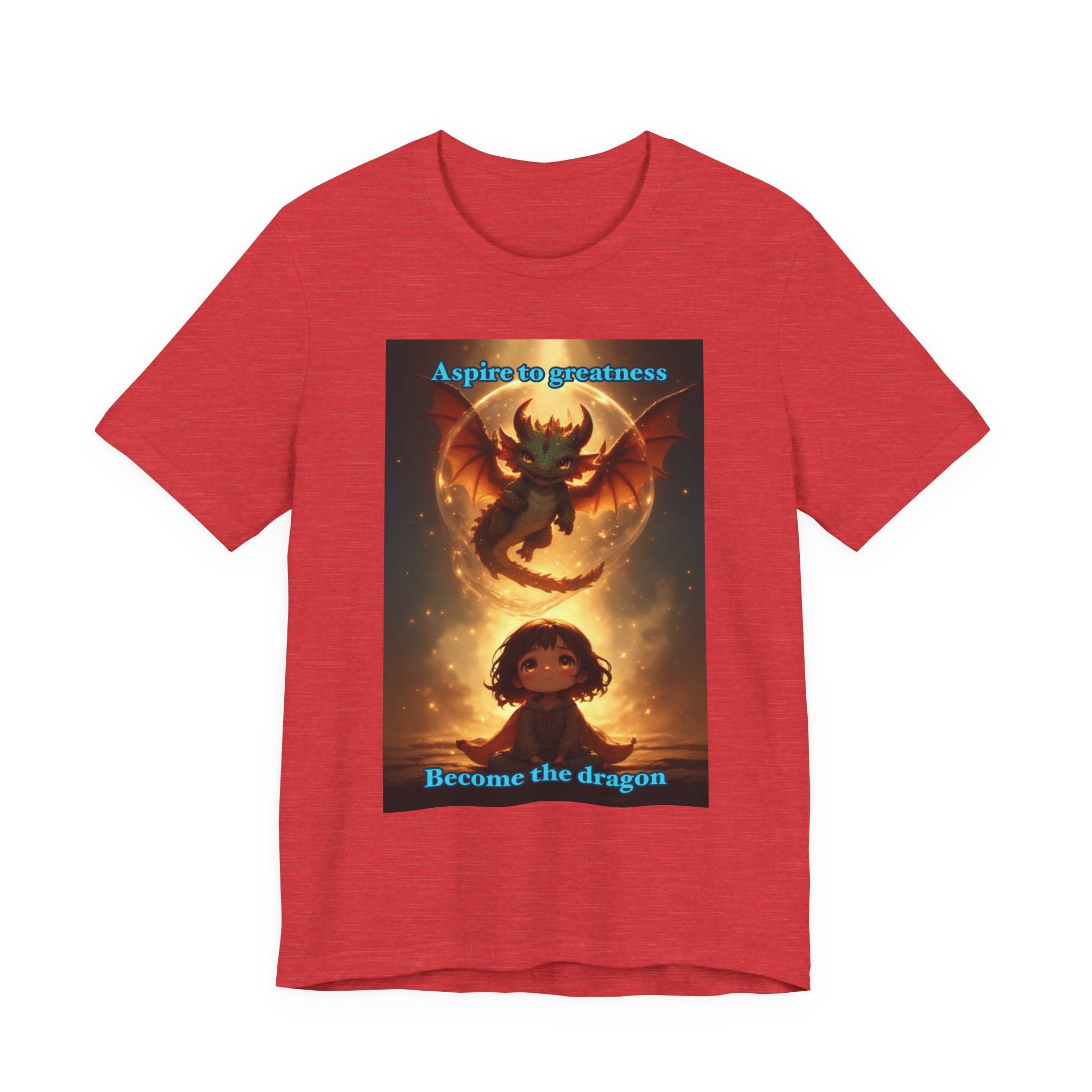 Aspire to greatness. female themed t-shirt