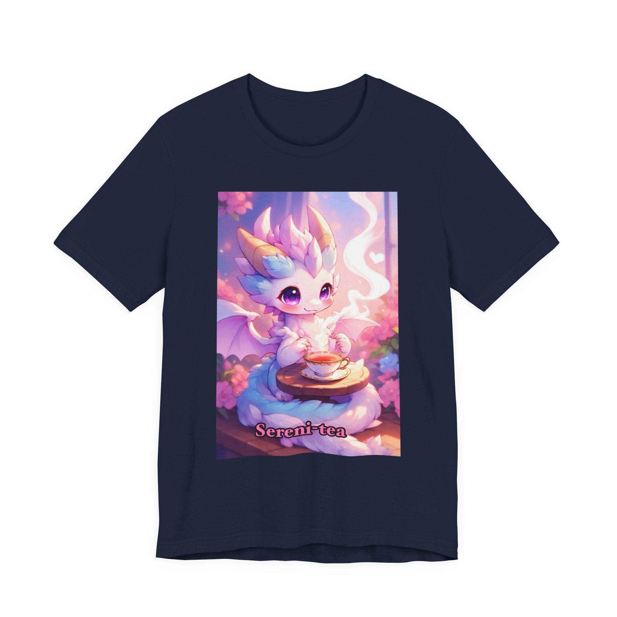 Sereni-tea. female themed t-shirt