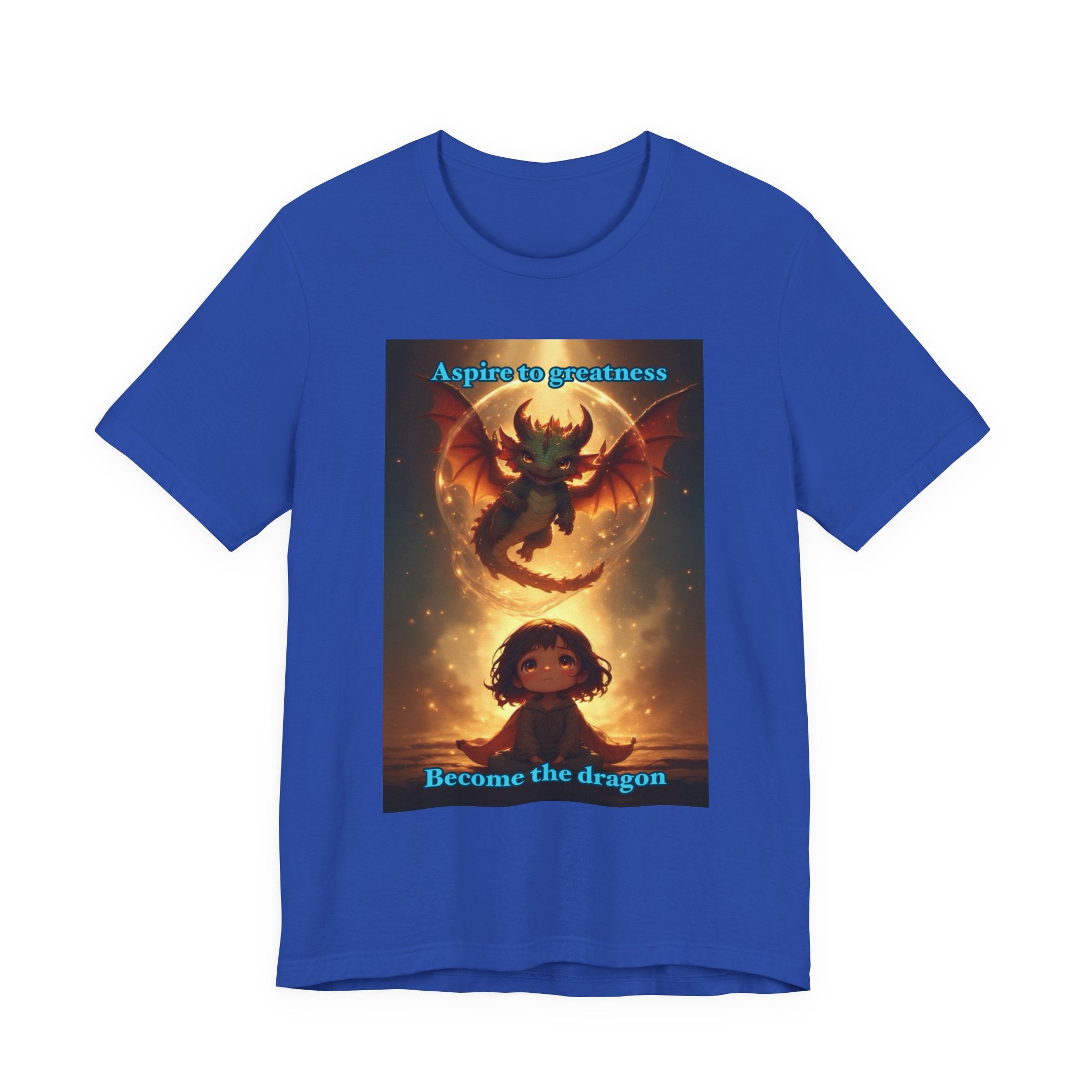 Aspire to greatness. female themed t-shirt