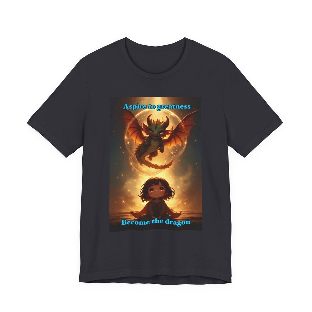 Aspire to greatness. female themed t-shirt