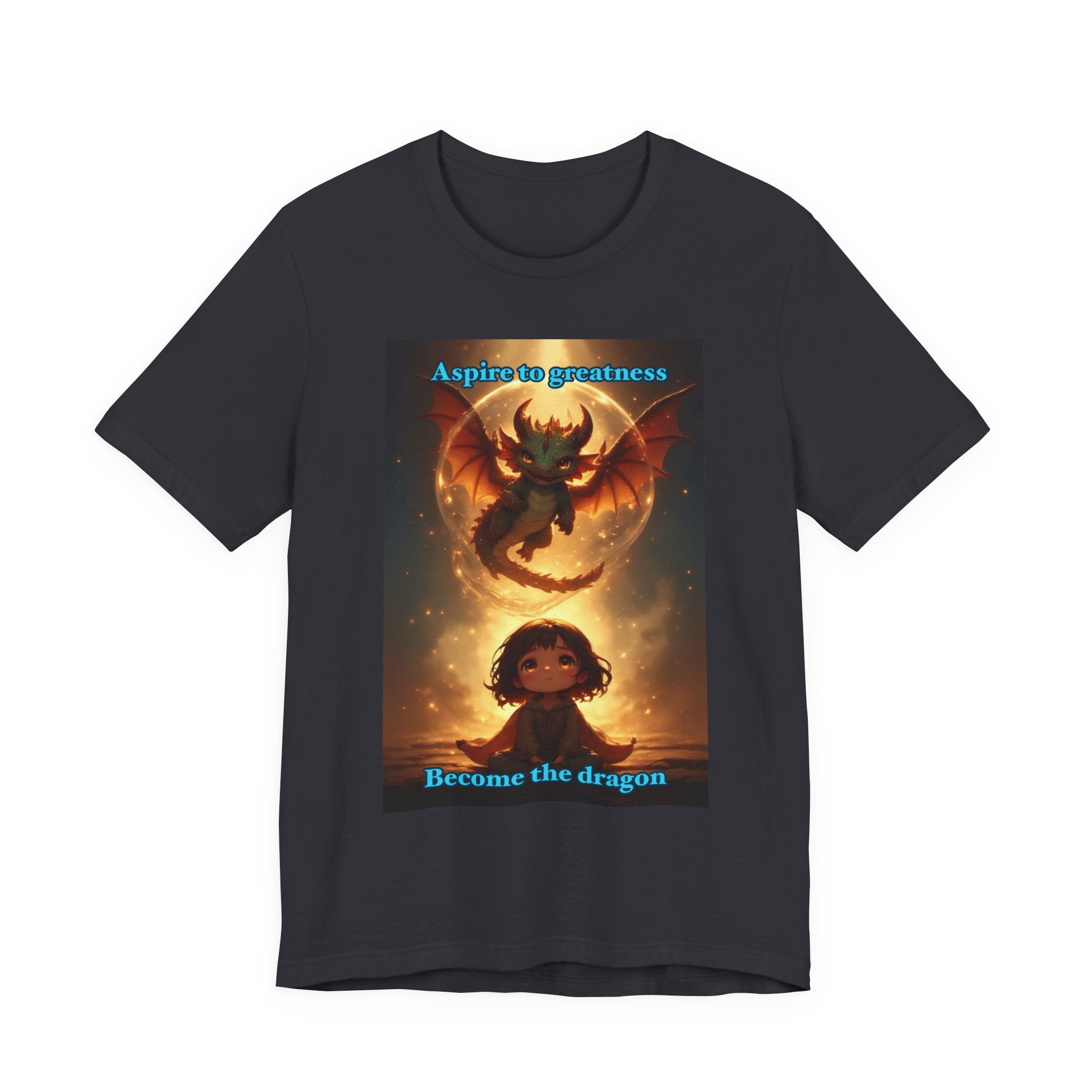 Aspire to greatness. female themed t-shirt