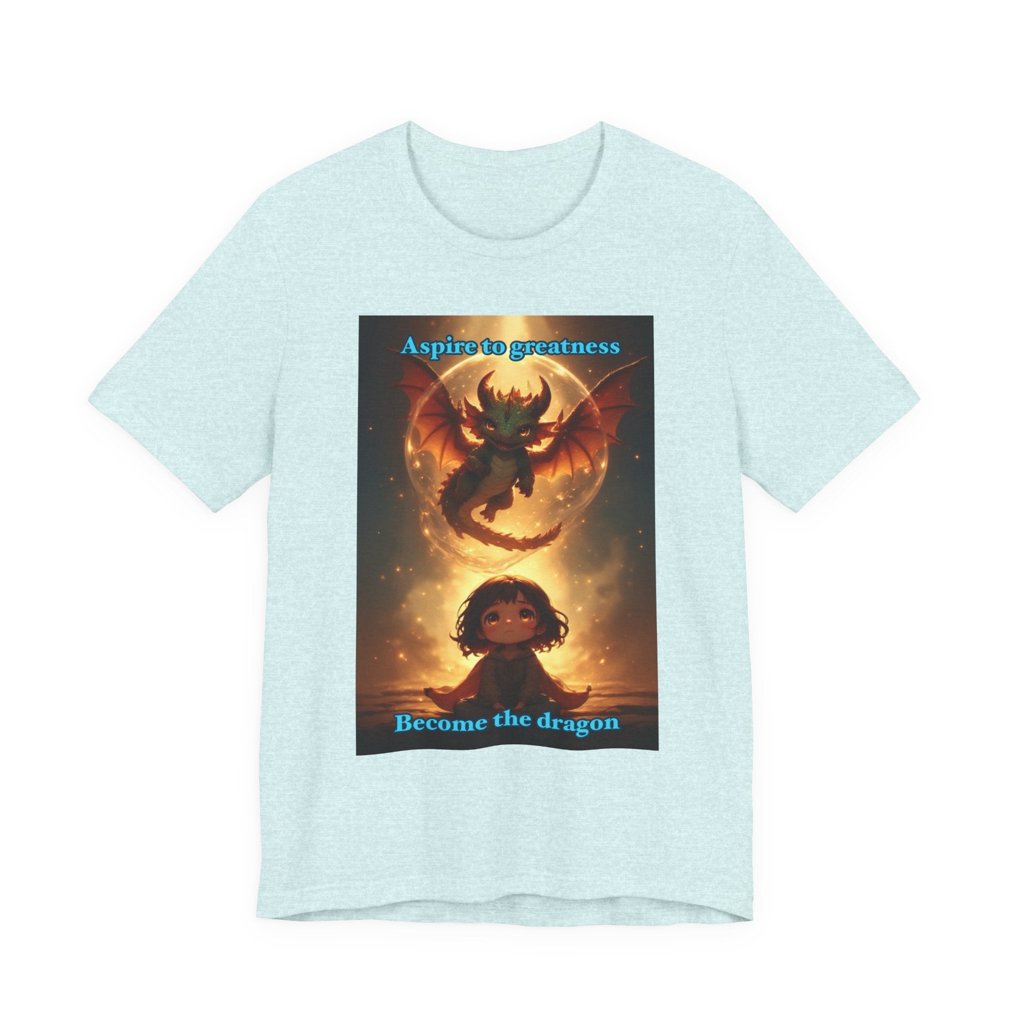 Aspire to greatness. female themed t-shirt
