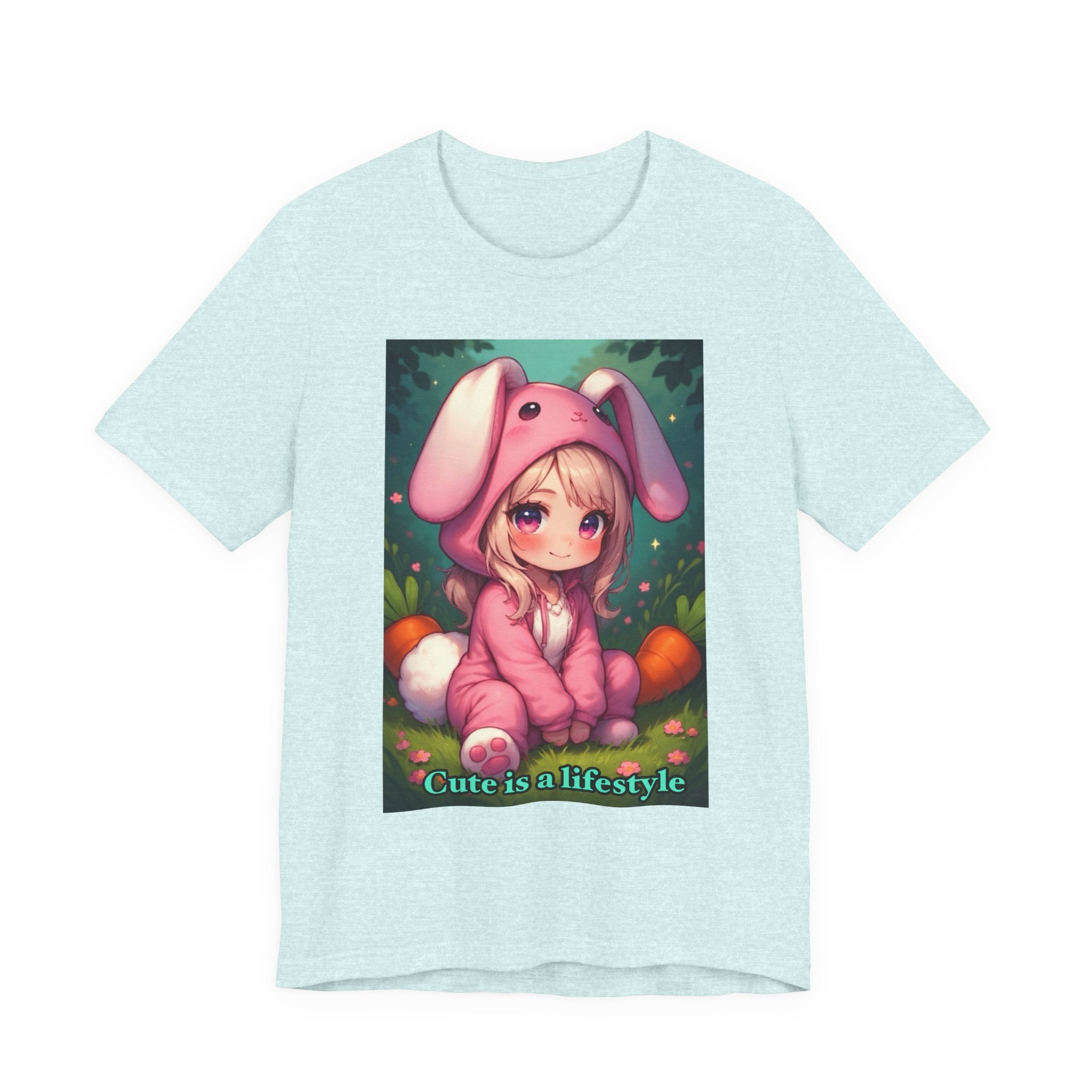 Cute is a lifestyle. female themed t-shirt