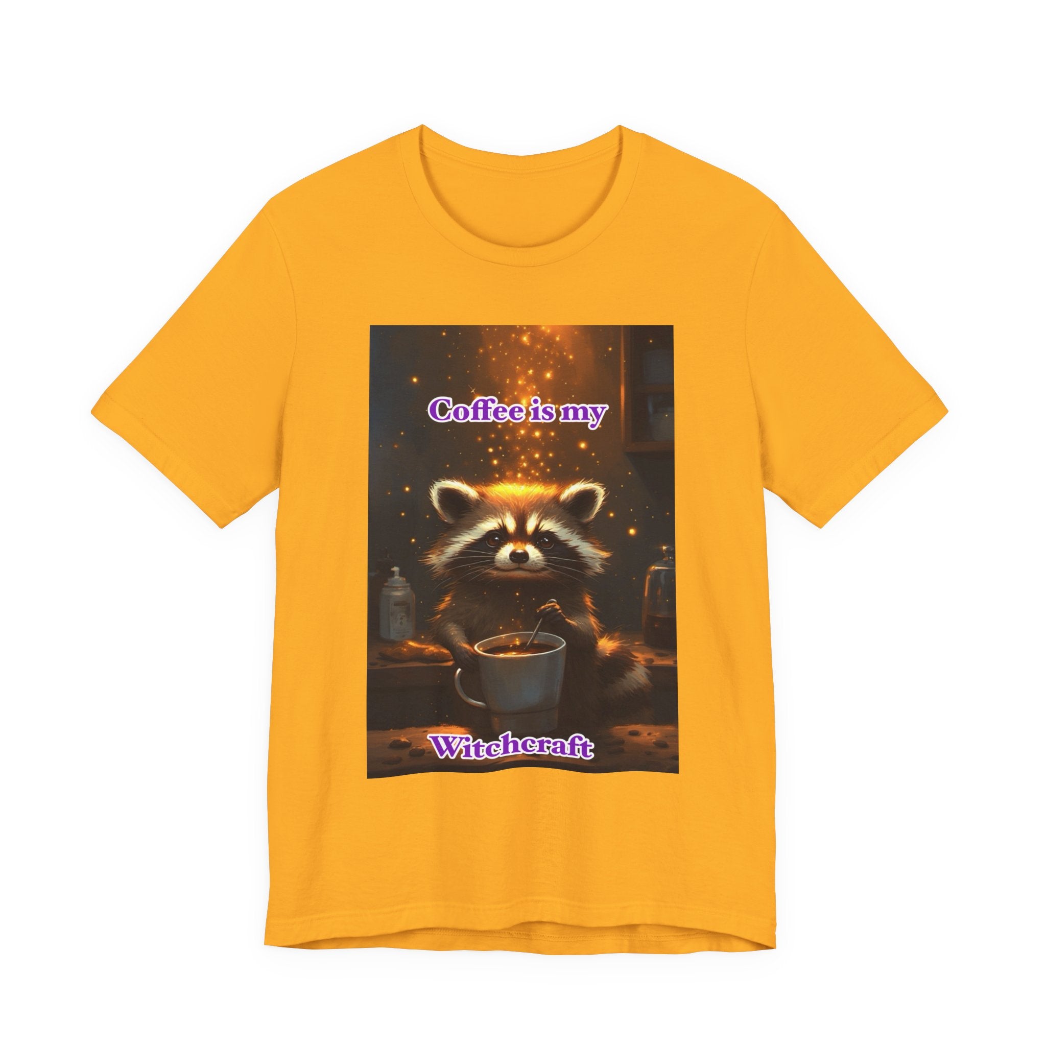 Coffee is my witchcraft. Neutral themed t-shirt
