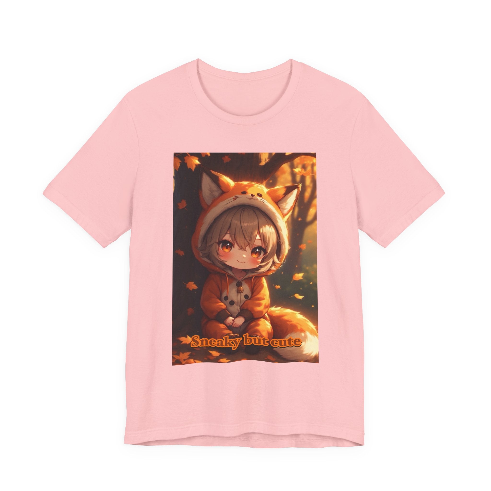 Sneaky but cute. female themed t-shirt
