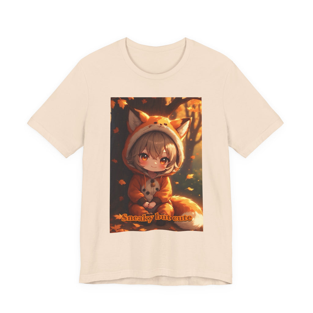 Sneaky but cute. female themed t-shirt