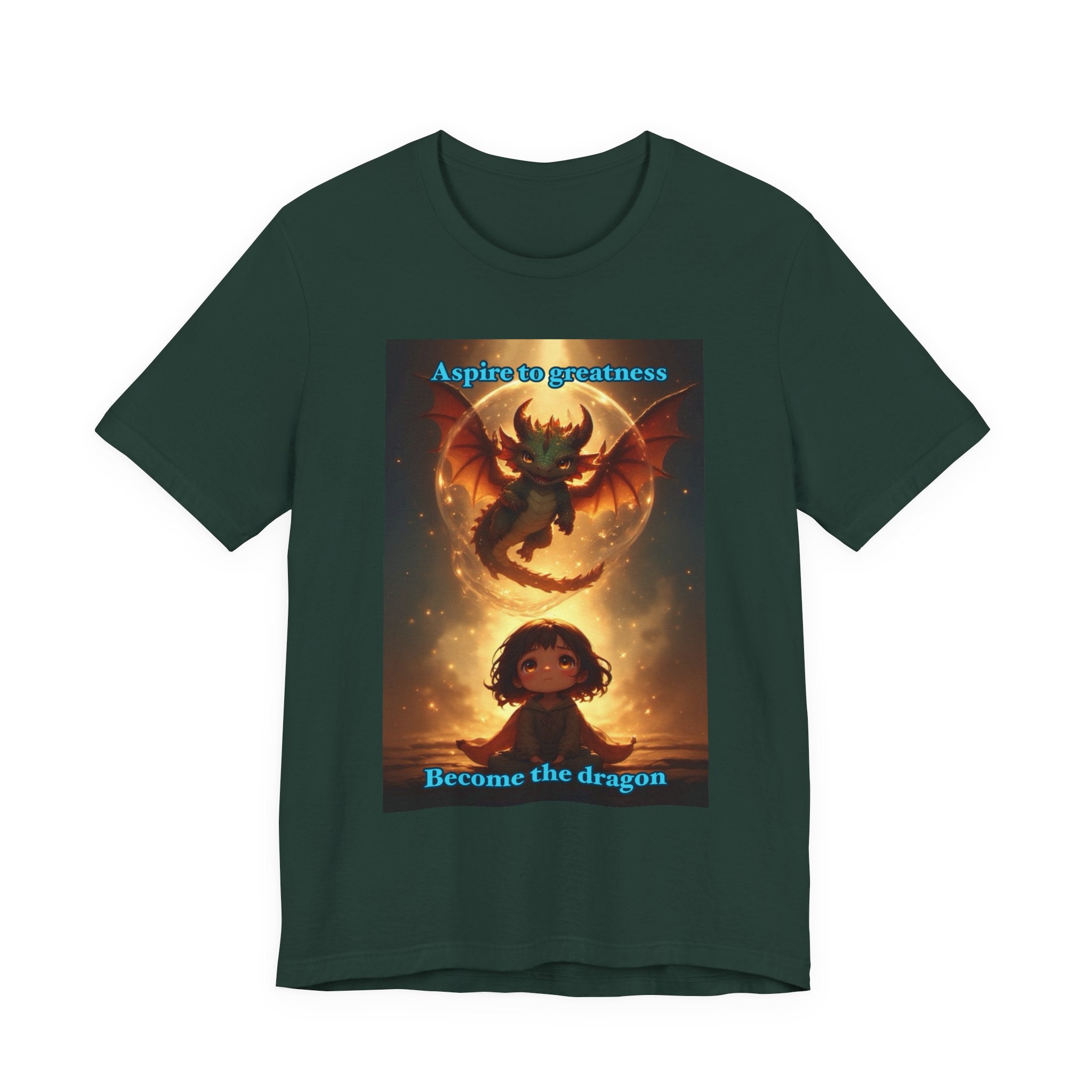 Aspire to greatness. female themed t-shirt
