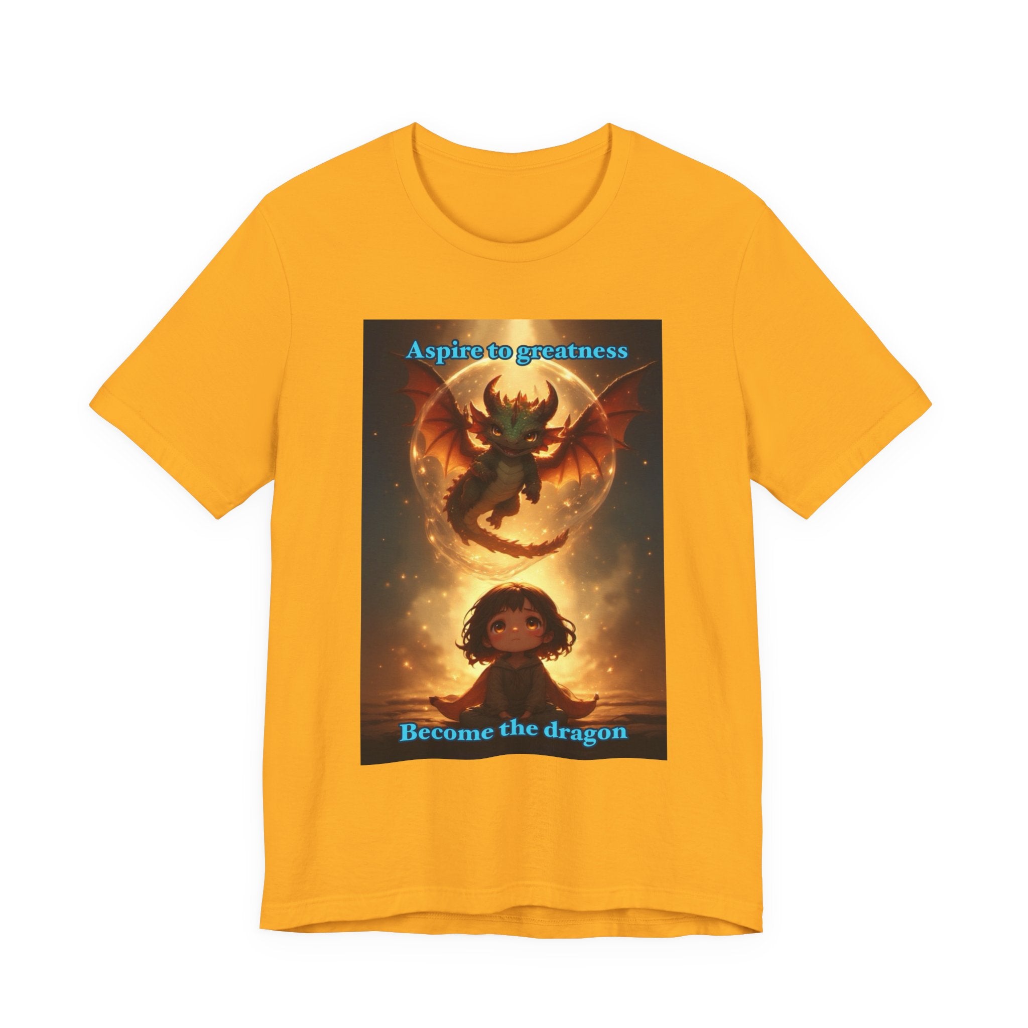 Aspire to greatness. female themed t-shirt