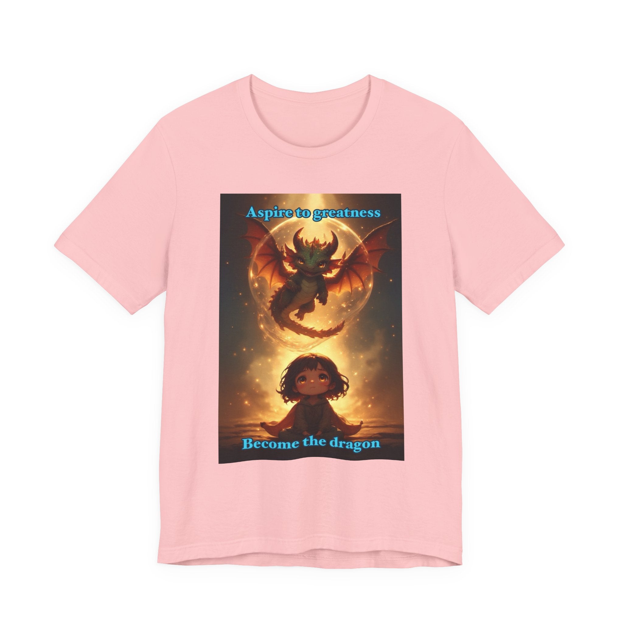 Aspire to greatness. female themed t-shirt