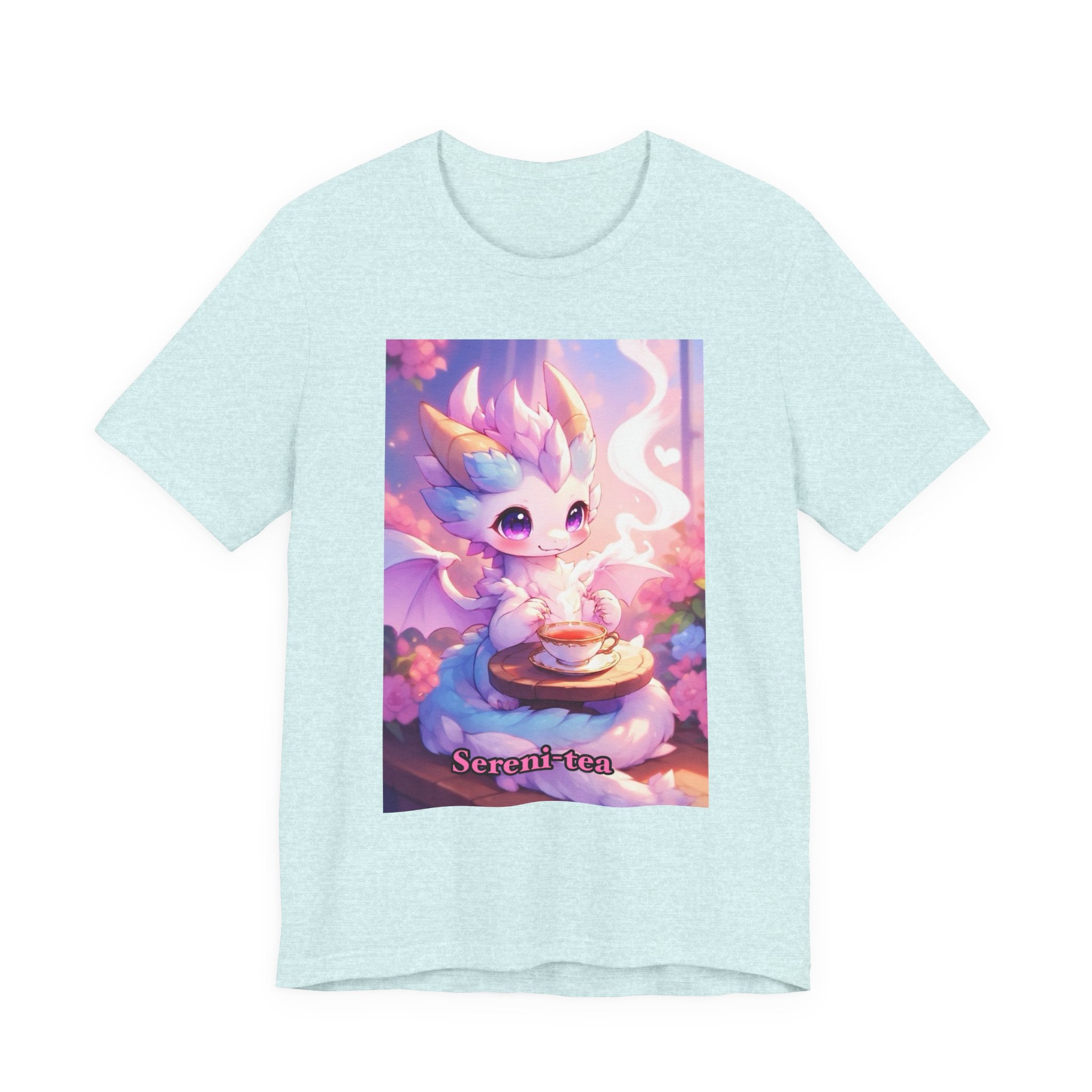 Sereni-tea. female themed t-shirt