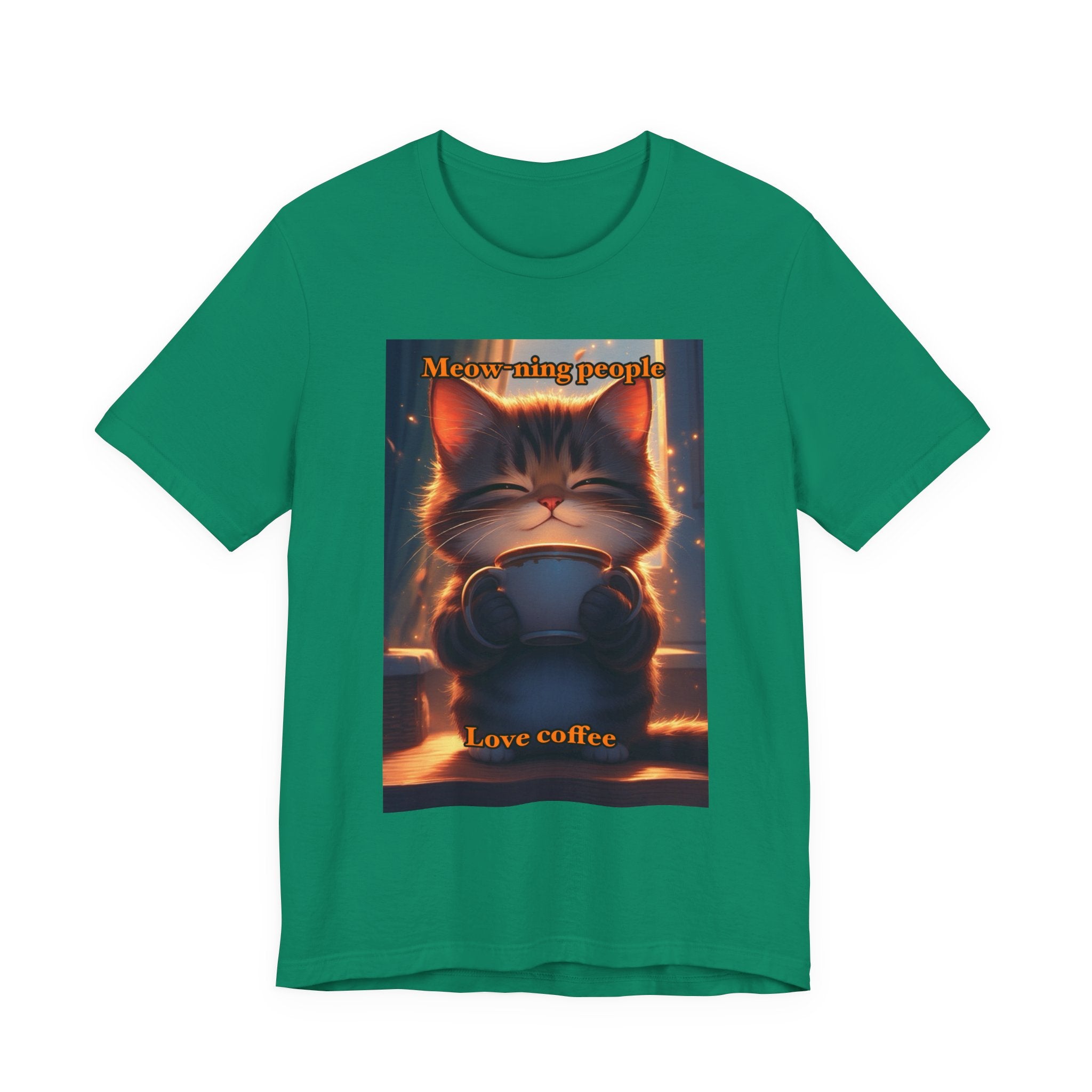 Meow-Ning people. Neutral themed t-shirt